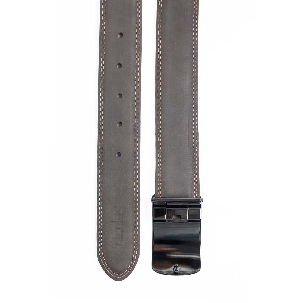 کمربند مردانه نیکلاس کد 9843 سگک طرح 2